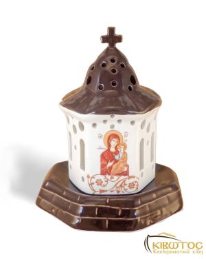 Καντήλι Πήλινο Εκκλησία Καφέ