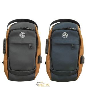 Τσαντάκι Πλάτης Ανδρικό με Θύρα USB