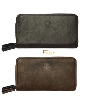 Πορτοφόλι Ανδρικό Χειρός με Φερμουάρ