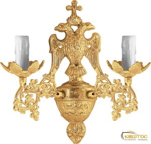 Απλίκα Αλουμινίου Επίχρυση 3742