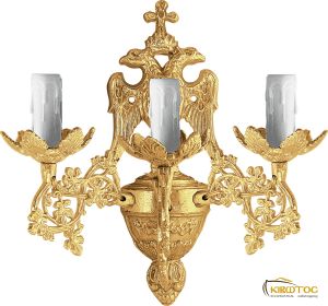 Απλίκα Αλουμινίου Επίχρυση 3741