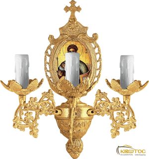 Απλίκα Αλουμινίου Επίχρυση 3750