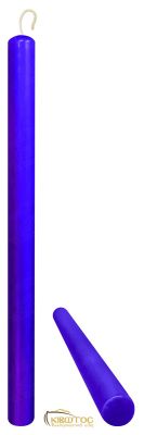 Λαμπάδα Μπλε Κυλινδρική Μεγάλη