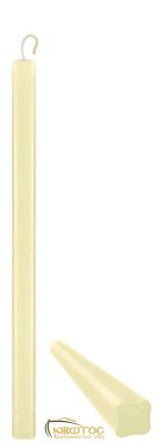 Λαμπάδα Εκρού Τετράγωνη Μεσαία