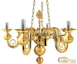 Απλίκα Αλουμινίου Επίχρυση 3748