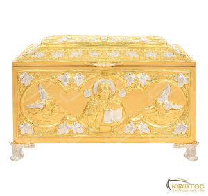 Κουτί Προηγιασμένης Δίχρωμο Επίχρυσο Ανάγλυφο