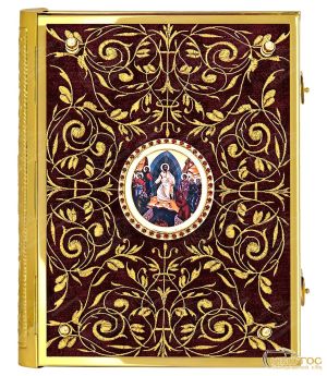 Ευαγγέλιο Επίχρυσο με Χρυσοκέντητο Βελούδο