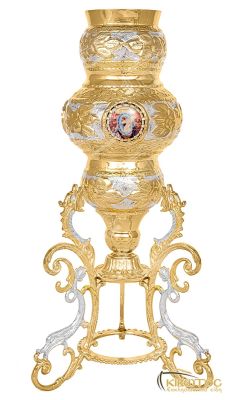 Ακοίμητο Δίχρωμο με Εικόνα Αγίου