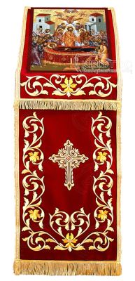 Κάλυμμα για Προσκυνητάρι Σχέδιο Άνθη