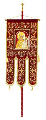 Λάβαρο Εκκλησιαστικό 155x75cm Σχέδιο Άμπελος