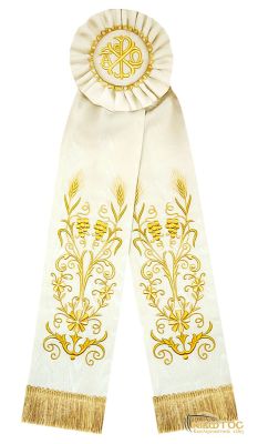 Κορδέλα Στολισμού Χρυσοκέντητη