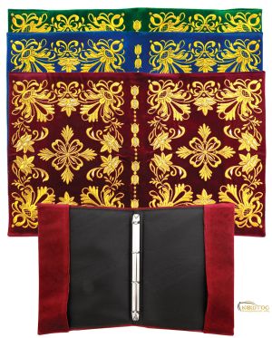 Ντοσιέ Κηρυγμάτων με Βελούδινο Κάλυμμα