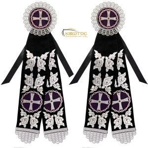 Κορδέλες Στολισμού Σταυρός και Λουλούδι