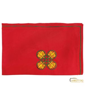 Μάκτρο Χρυσοκέντητο με Κεντητό Σχέδιο