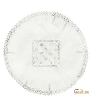 Καρέ Αρτοκλασίας Στρογγυλό με Δαντέλα