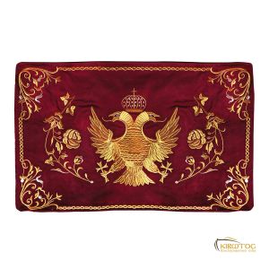 Κάλυμμα Μαξιλαριού Χρυσοκέντητο Δικέφαλος Αετός