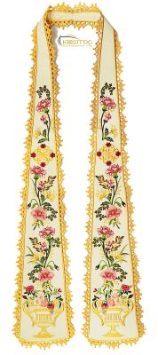 Γραβάτα Στολισμού Εικόνας Εκρού