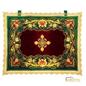 Αέρας Κάλυμμα Χρυσοκέντητο Σχέδιο Άνθη