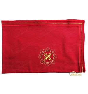 Μάκτρο Χρυσοκέντητο Σχέδιο Σταυρός Λουλούδι