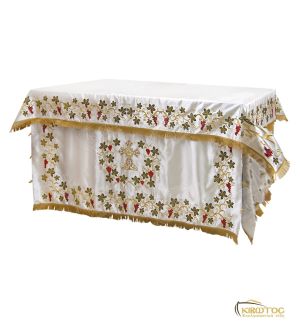 Κάλυμμα Αγίας Τράπεζας Βελούδο Σταυρός