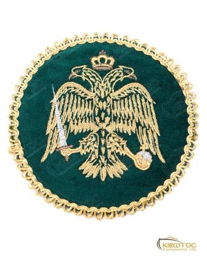 Ριπίδιο Χρυσοκέντητο Πράσινο