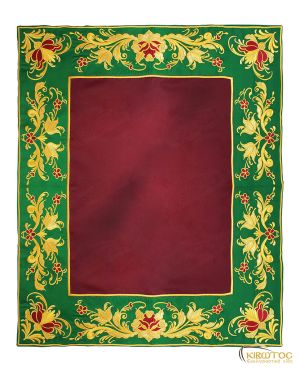 Ειλητό Χρυσοκέντητο Σχέδιο Άνθη