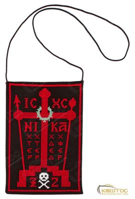 Μοναχικό Σχήμα Σταυροβελονιά Μεσαίο