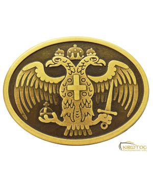 Πόρπη Ζώνης με Δικέφαλο Αετό Μπρονζέ