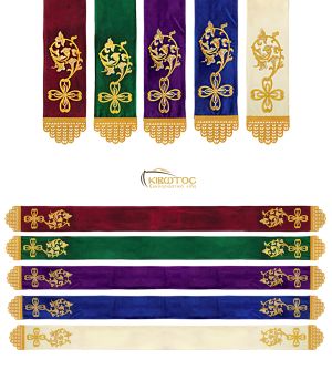 Κορδέλα Ευαγγελίου Βελούδο Λουλούδι