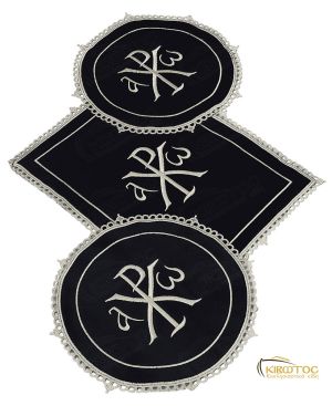 Βάση Δικεροτρίκερων Μαύρο Βελούδο