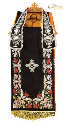 Κάλυμμα Προσκυνηταρίου Μαύρο