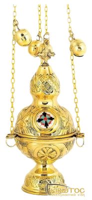 Θυμιατό Κρεμαστό Επίχρυσο