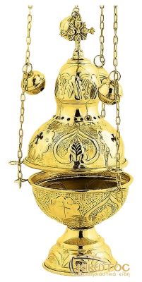 Θυμιατό Κρεμαστό Επίχρυσο