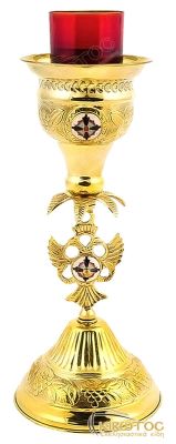 Ακοίμητο Καντήλι Αγίας Τράπεζας Επίχρυσο