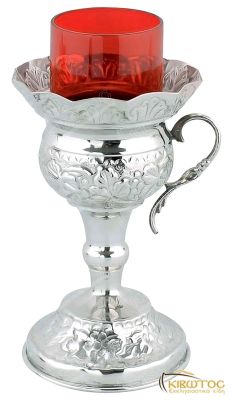 Ακοίμητο Καντήλι Αγίας Τράπεζας Επινικελωμένο