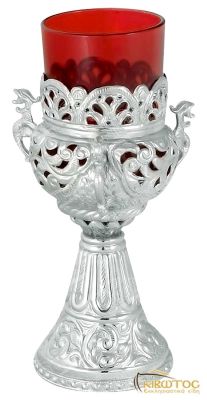 Ακοίμητο Καντήλι Αγίας Τράπεζας Νικελωμένο