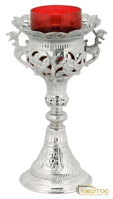 Ακοίμητο Καντήλι Αγίας Τράπεζας Νικελωμένο