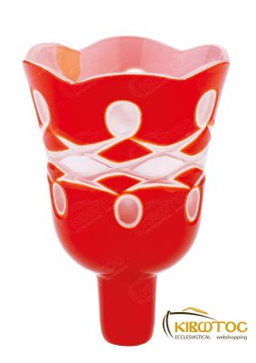 Καντηλόκουπα 14,5x10,5cm Δίχρωμη Χαρακτή