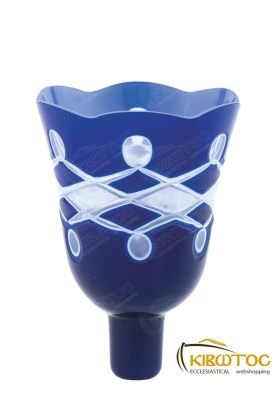 Καντηλόκουπα 12x8,5cm Δίχρωμη Χαρακτή