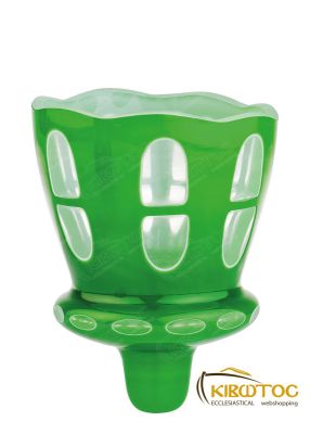 Καντηλόκουπα 12x9,4cm Δίχρωμη Χαρακτή