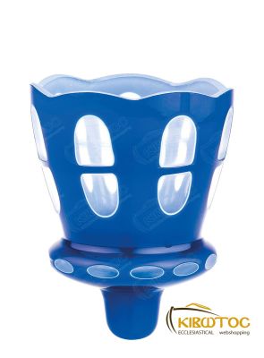 Καντηλόκουπα 12x9,4cm Δίχρωμη Χαρακτή