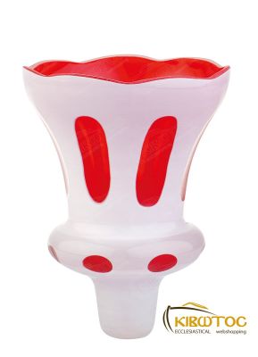 Καντηλόκουπα 13x9,9cm Δίχρωμη Χαρακτή