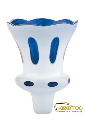 Καντηλόκουπα 13x9,9cm Δίχρωμη Χαρακτή