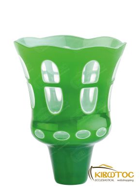 Καντηλόκουπα 12,5x9,9cm Δίχρωμη Χαρακτή