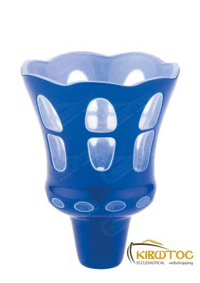 Καντηλόκουπα 12,5x9,9cm Δίχρωμη Χαρακτή