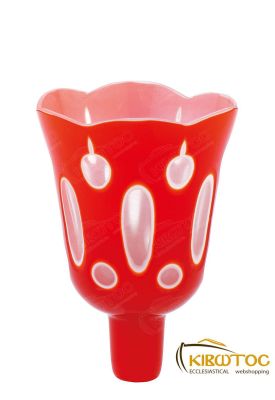 Καντηλόκουπα 12x8,5cm Δίχρωμη Χαρακτή