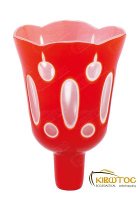 Καντηλόκουπα 14,5x10,5cm Δίχρωμη Χαρακτή