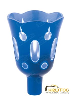 Καντηλόκουπα 14,5x10,5cm Δίχρωμη Χαρακτή