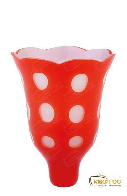 Καντηλόκουπα 11x8,5cm Δίχρωμη Χαρακτή