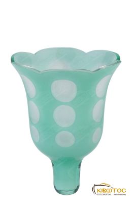 Καντηλόκουπα 11x8,9cm Δίχρωμη Χαρακτή